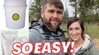 Ep. 3 LOOK AT OUR PANTRY !! Food for YEARS .. How to Store FOOD in the Pantry! | EASY and CHEAP!