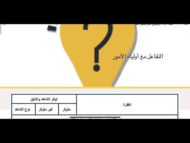 ملف شواهد الأداء الوظيفي لمعلم التفكير الناقد