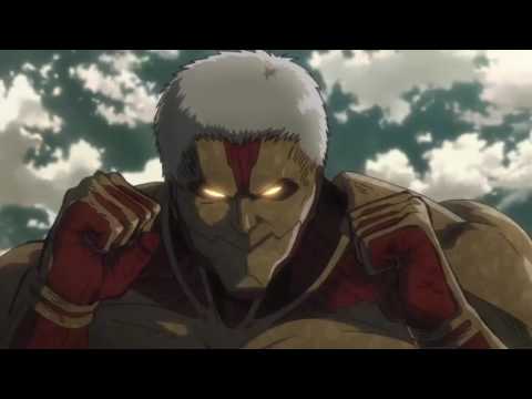 Eren vs Armored Titan (English Sub Full Fight  )