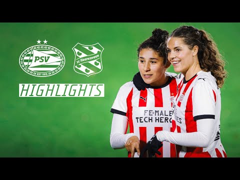 Highlights | PSV Vrouwen wint met grote cijfers na dominant optreden in eigen huis 🔥