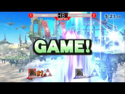 Hidden Bosses 5.0 Losers Top 8 - Sheen (Roy,, Ganondorf) vs. Rickles (Ganondorf)