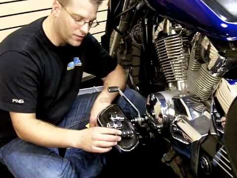 Kuryakyn Brake Pedal and Shift Peg Cover Video Install of 4036 4029 Cruiser Customizing