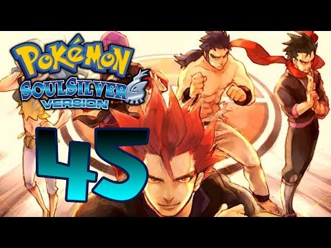 Let's Play Pokémon Soul Silver - Folge 45 - Top 4 Willi, Koga und Bruno [ deutsch ]