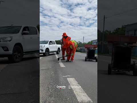 🚦 SEGUIMOS TRABAJANDO PARA MEJORAR LA SEGURIDAD VIAL EN LAGUNA LARGA