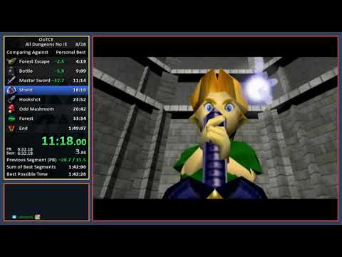 OoT Speedrun : No Inventory Explosives - All Dungeons in 1:40:47(WR)