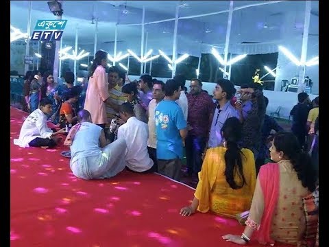 পুজাপন্ডপগুলো মহাসপ্তমীর রাতেও মুখর