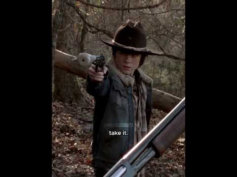 Carl's first kill🥶 | The Walking Dead #shorts #thewalkingdead #carlgrimes