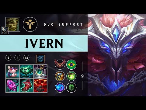Ivern Support vs Alistar - BR Grandmaster Patch 26.01