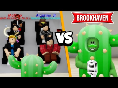 UN CACTUS DRÔLE VS UN PUBLIC RINGARD ! BROOKHAVEN RP - ROBLOX