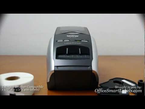 Brother Compatible DK1201 With Reusable Cartridge - How To Save Money with Brother Compatible Labels