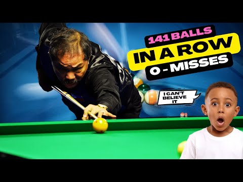He Didn’t Miss Once – Efren Reyes' Legendary 141 Straight Pool Run