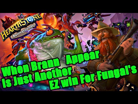[ Fungalmancer Flurgl ]  When brann Appear is just another easy  win for Fungal~ [ Hearthstone ]