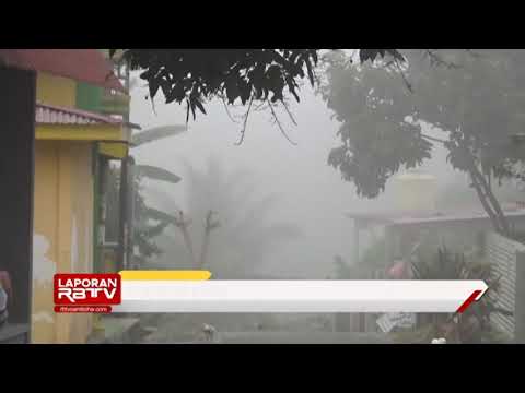 Kabut di Kota Bengkulu Bercampur Asap