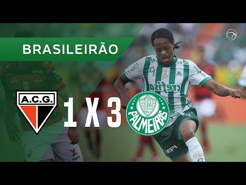 ATLÉTICO-GO 1 X 3 PALMEIRAS - 15/10 - BRASILEIRÃO 2017