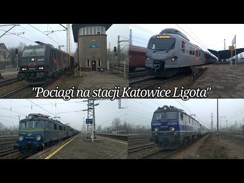 Pociągi na stacji Katowice Ligota