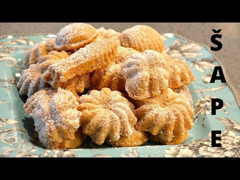 SITNI KOLACI - MAMINE PRACE/SAPE, RECEPT KOJI UVIJEK USPIJE (MOM'S MADELEINES)