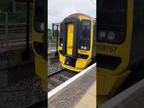 trains at swindon with mayflower at the end