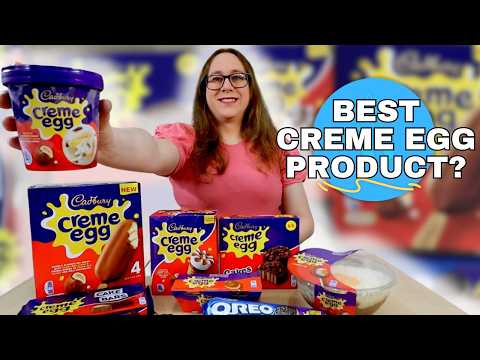 Cadbury Creme Egg Taste Test - Which One Wins?
