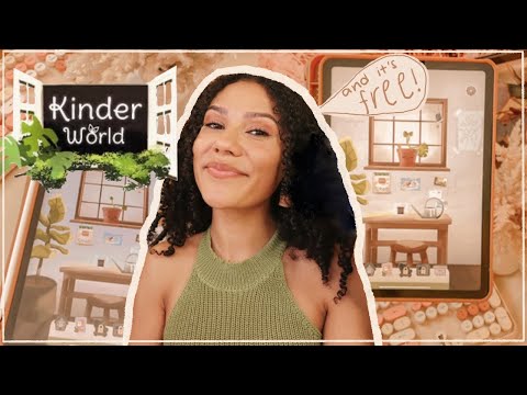 Coziest Plant Game  - my week with Kinder World - YouTube
