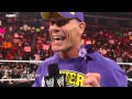 Raw: John Cena raps The Rock HD 