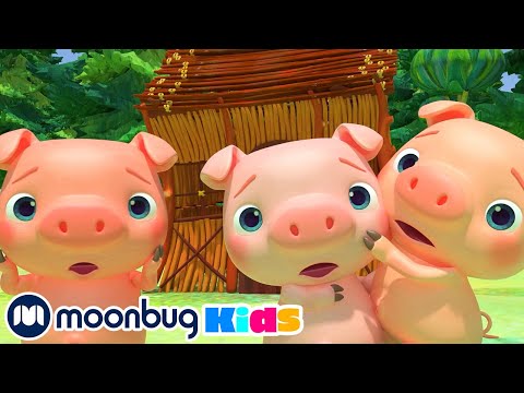 Trois Petits Cochons |  @CoComelon en Français - Chansons pour Bébés  | Dessin Animé