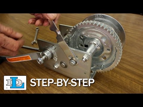 Installing a Freewheel Lever on DLB-Series Brake Winches - Step-By-Step