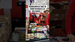 Repost from @lalos.tcg•Pokemon Dropped was a Success Today at Target🫡  pokemon #pokemontcg #pokémon