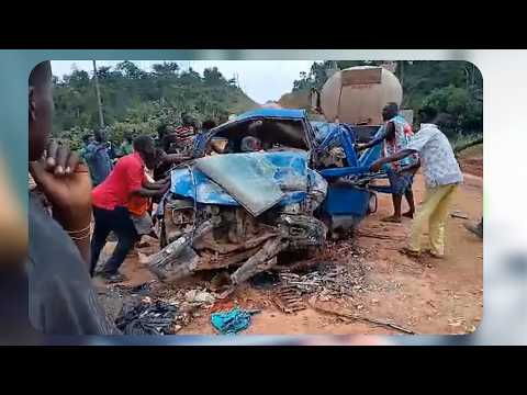 Three K!l!ed, Two Critically Injured In Crash At Amoanda Junction, In The Central Region.