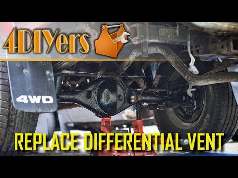 How to Replace the Axle Differential Vent on a Toyota Tacoma