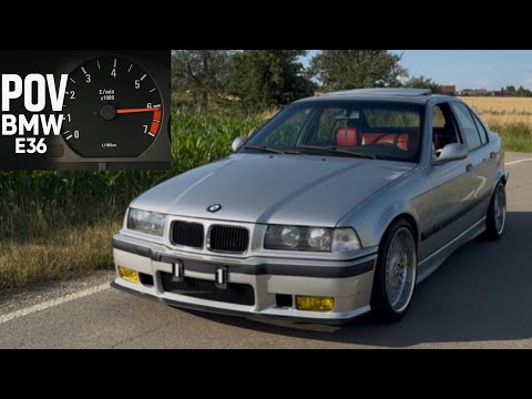 POV Drive | BMW E36 325i – Raw Engine Sound 