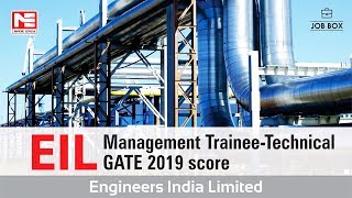 EIL Recruitment through GATE 2019 Score