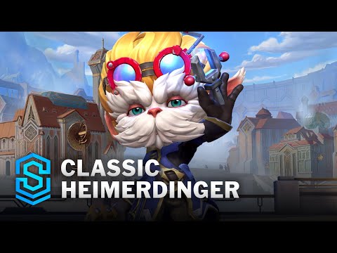 Classic Heimerdinger Wild Rift Skin Spotlight