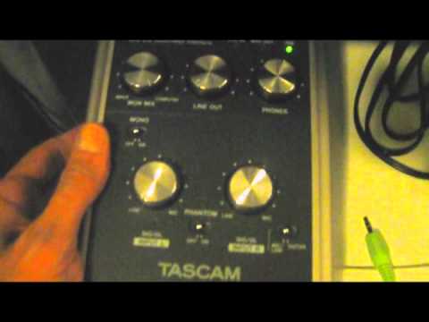 Tascam US 144 MK II USB 2.0 AUDIO INTERFACE REVIEW-BY The J.Hexx Project