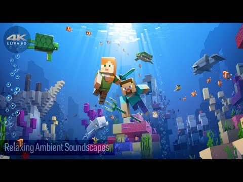 Relaxing Ambient Soundscapes - Instrumental Ambient Music by C418 (Axolotl, Dragon Fish, Shuniji) Minecraft 1.13 Music