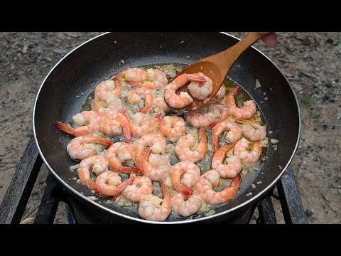 Quick & Easy Garlic Butter Shrimp | Buttered Shrimp Recipe | Shrimp Butter Corn