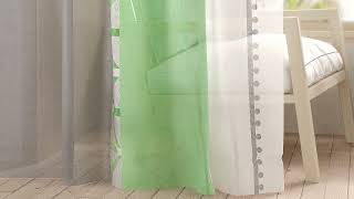 Тюль «Ритверон (зеленый)» — видео о товаре