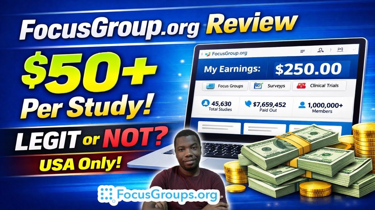 Make $50+ Joining Focus Groups in the USA? | FocusGroup.org Review 2026