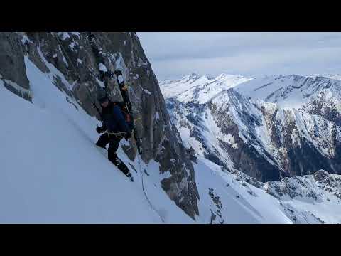 Ahornspitze adventure↗️ Westwand ↘️ NW Couloir