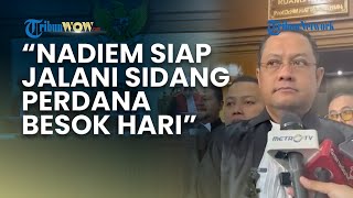 NADIEM MAKARIM SIAP JALANI SIDANG PERDANA Kasus Chromebook Meski Masih dalam Perawatan