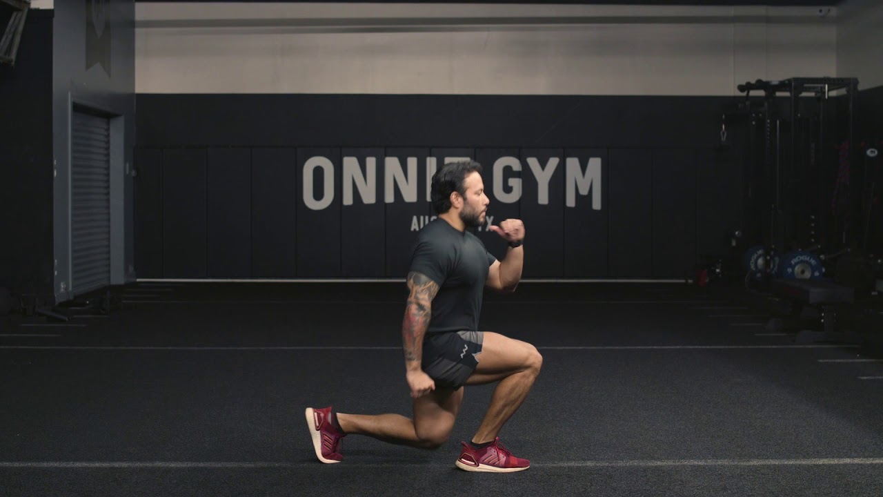 Walking Lunge - YouTube