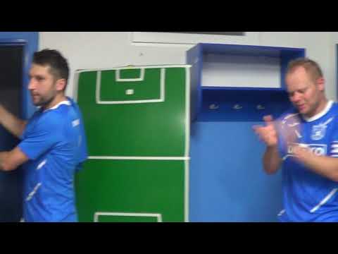 Radost domažlické Benfiky po dnešním vítězství 4:0 Sokolem Radnice.