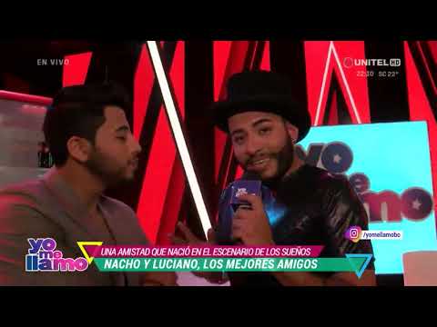 Nació una hermosa amistad entre Nacho y Luciano Pereyra...