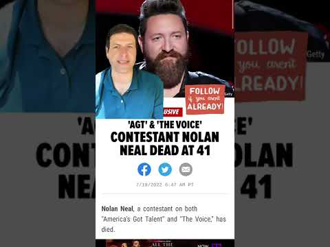 Nolan Neal Dead at 41 a #AGT & #thevoice Alum No Cause At This Time 🤔