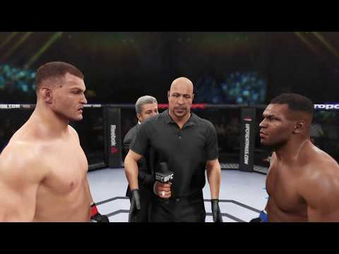 Stipe Miocic vs. Mike Tyson (EA Sports UFC 2) - CPU vs. CPU - Crazy UFC 👊🤪