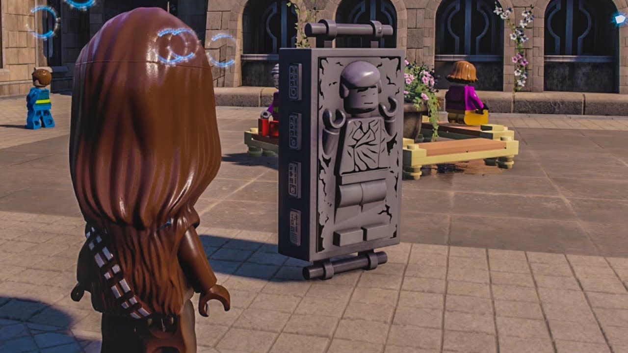 Han Solo (Carbonite) speaks to Chewbacca - LEGO Star Wars: The Skywalker Saga