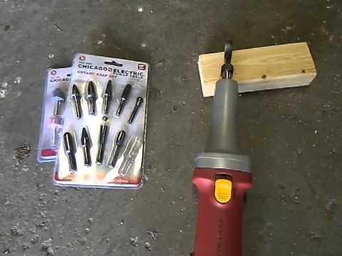 How to operate electric die grinder