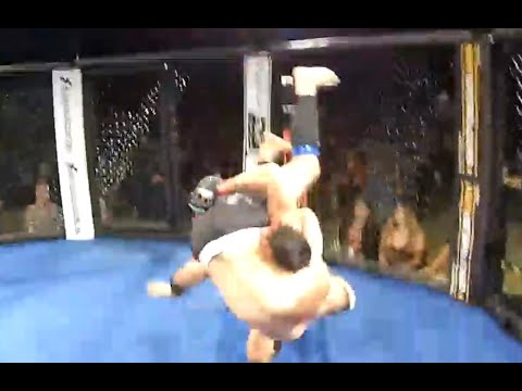 First round finish!! Fighter doesn't tap and ends up asleep!!