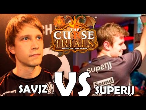 The Curse Trials: SuperJJ vs Savjz [SemiFinal1] [Light] [Feb 19 2016]