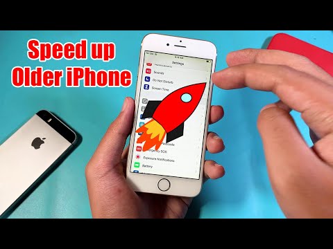 Tips to SPEED UP Older iPhone 6/5s - iOS 12.5.5 No Jailbreak