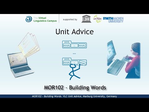 MOR102 - Unit Advice (Building Words)